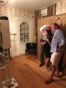 Open style photo booth private party.